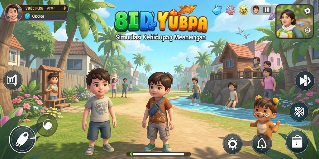 Tampilan gameplay interaktif dalam 8ID yang menarik.