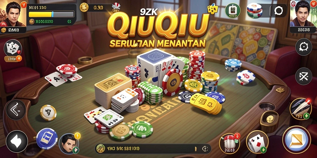 Tampilan gameplay seru dalam 9ZK dengan suasana mendebarkan.