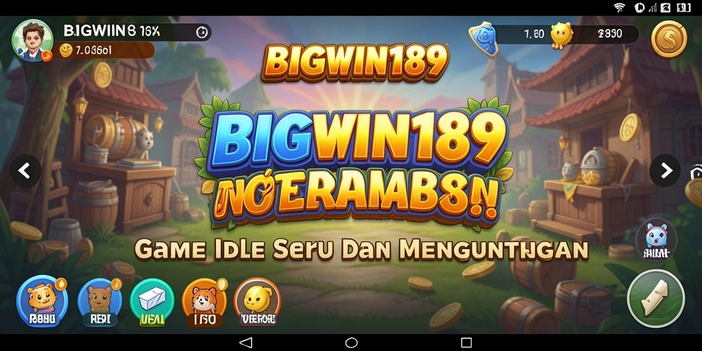 Tampilan gameplay seru dari BIGWIN189 yang menarik.