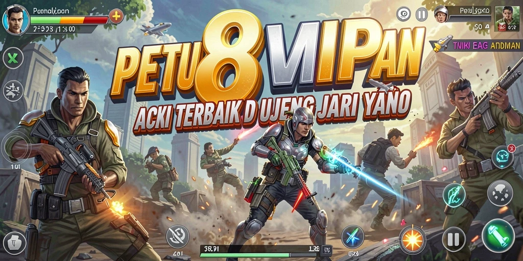 Tampilan gameplay C8VIP yang penuh aksi dan adrenalin.