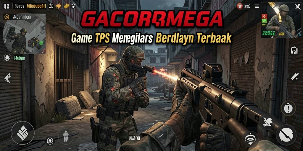 Tampilan gameplay menegangkan dari GACORMEGA yang penuh aksi.
