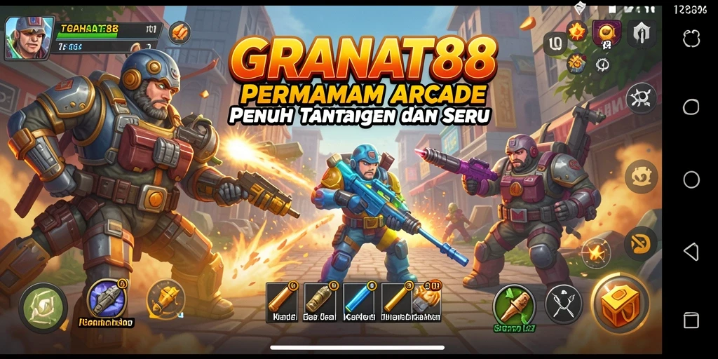 Gambaran gameplay seru di GRANAT88 dengan grafis yang menarik.