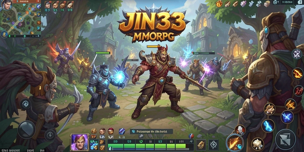 Tangkapan layar dari gameplay JIN33 yang menarik dan memukau.
