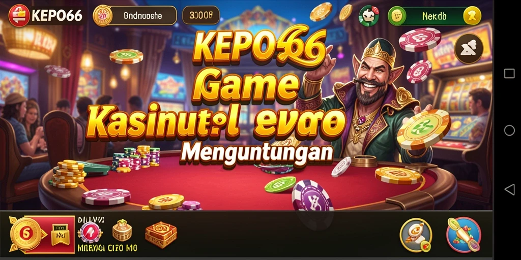 Tampilan menarik dari gameplay KEPO66 dengan atmosfer kasino yang mendebarkan.