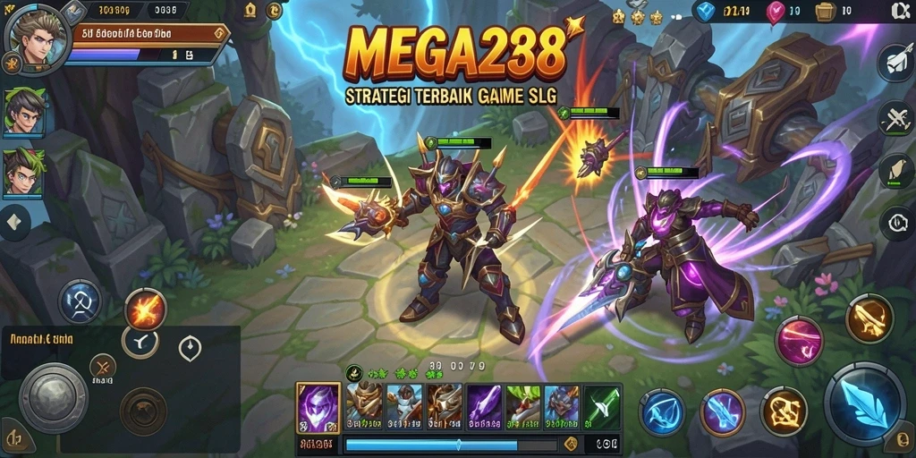 Tampilan menarik MEGA288 dengan gameplay yang seru.
