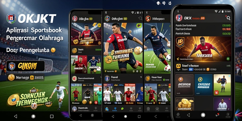 Tampilan screenshot OKJKT dengan gameplay taruhan olahraga yang menarik.
