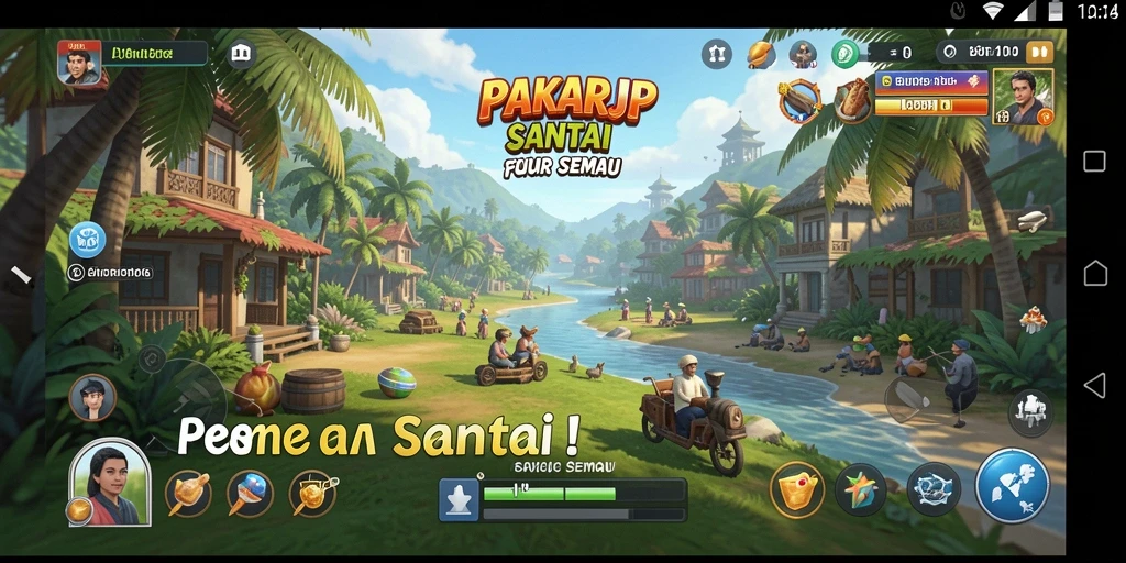 Gameplay PAKARJP yang seru dan menyenangkan
