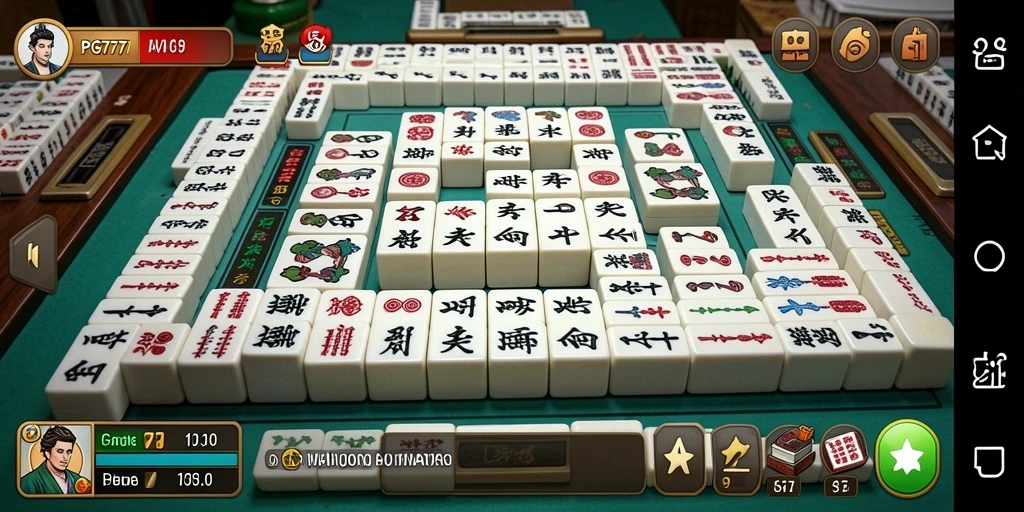 Gameplay Mahjong yang mendebarkan dan penuh strategi.
