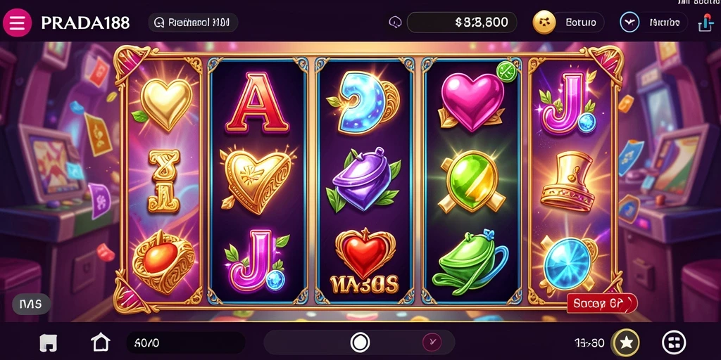 Gameplay menarik PRADA188 dengan mesin slot yang beragam.
