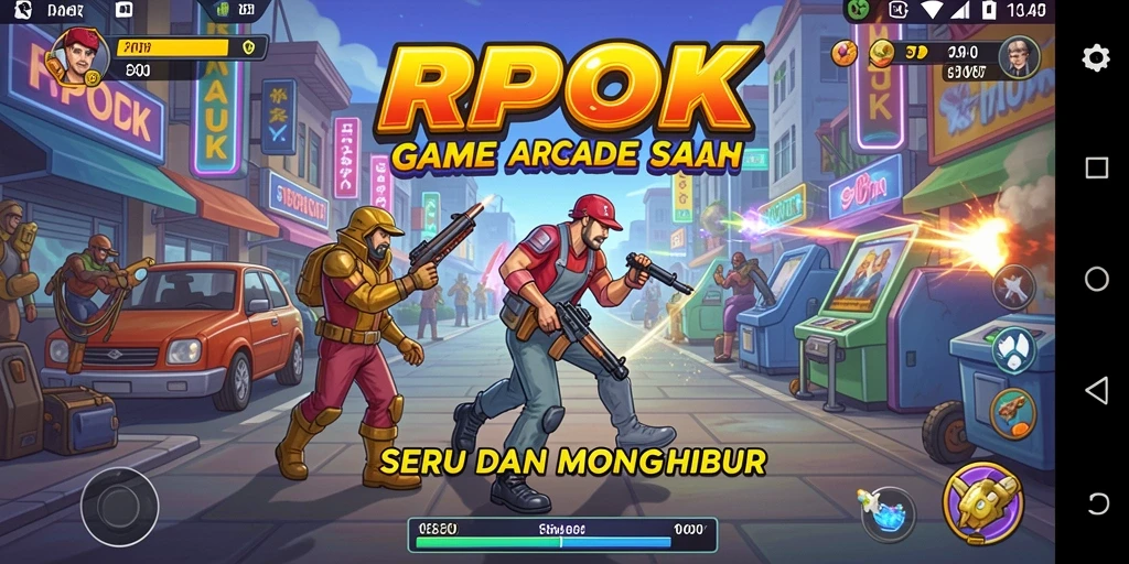 Tampilan gameplay menarik dari RPOK yang penuh tantangan.