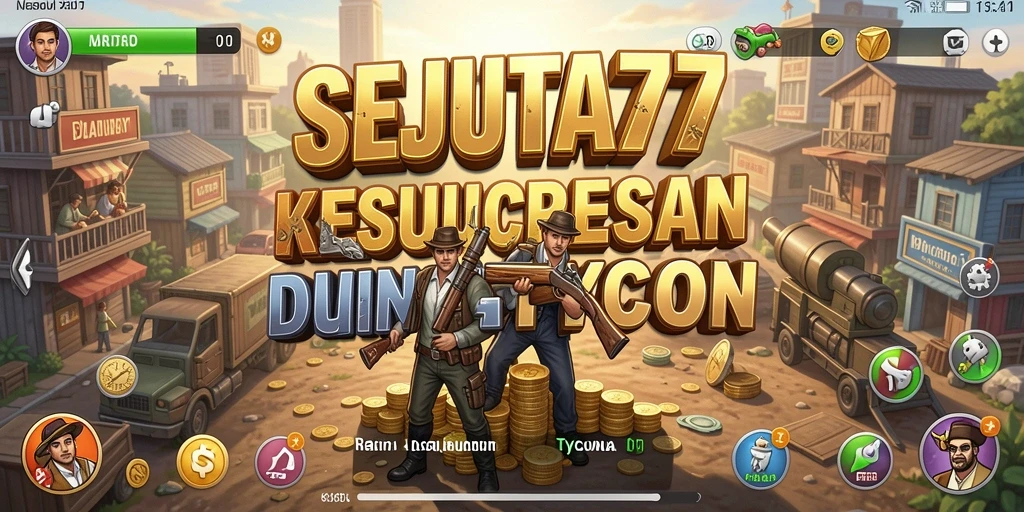 Tampilan gameplay Tycoon yang menarik dan menantang.