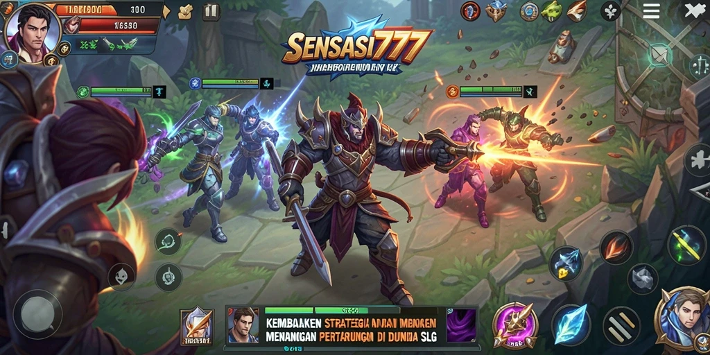 Tampilan gameplay <strong>SENSASI777</strong> yang strategis dan mendebarkan.