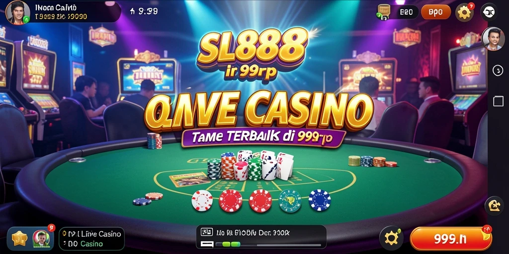 Gameplay Live Casino seru di SL888 dengan dealer langsung.